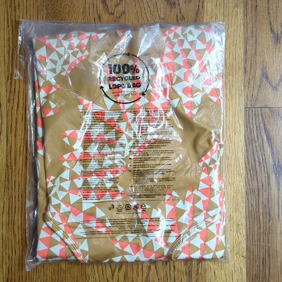 NWT FARM Rio Victory Gold Abstract Wave Print Midi Dress Adidas Collab - Picture 6 of 7